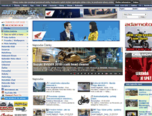 Tablet Screenshot of motoride.sk